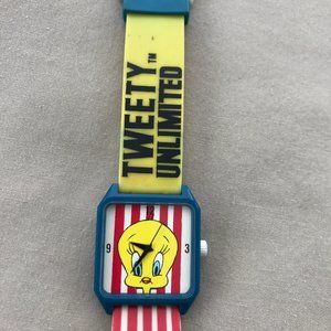 Vintage 1989 Looney Tunes TWEETY BIRD Quartz Watch